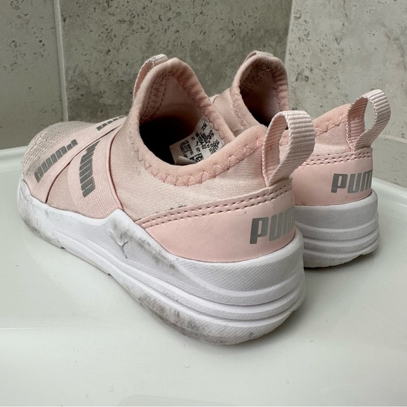Puma Kids Wired Run Slip On Sneaker Size 12 Toddler Girl - Picture 10 of 16
